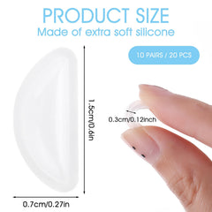 Close-up of adhesive nose pad