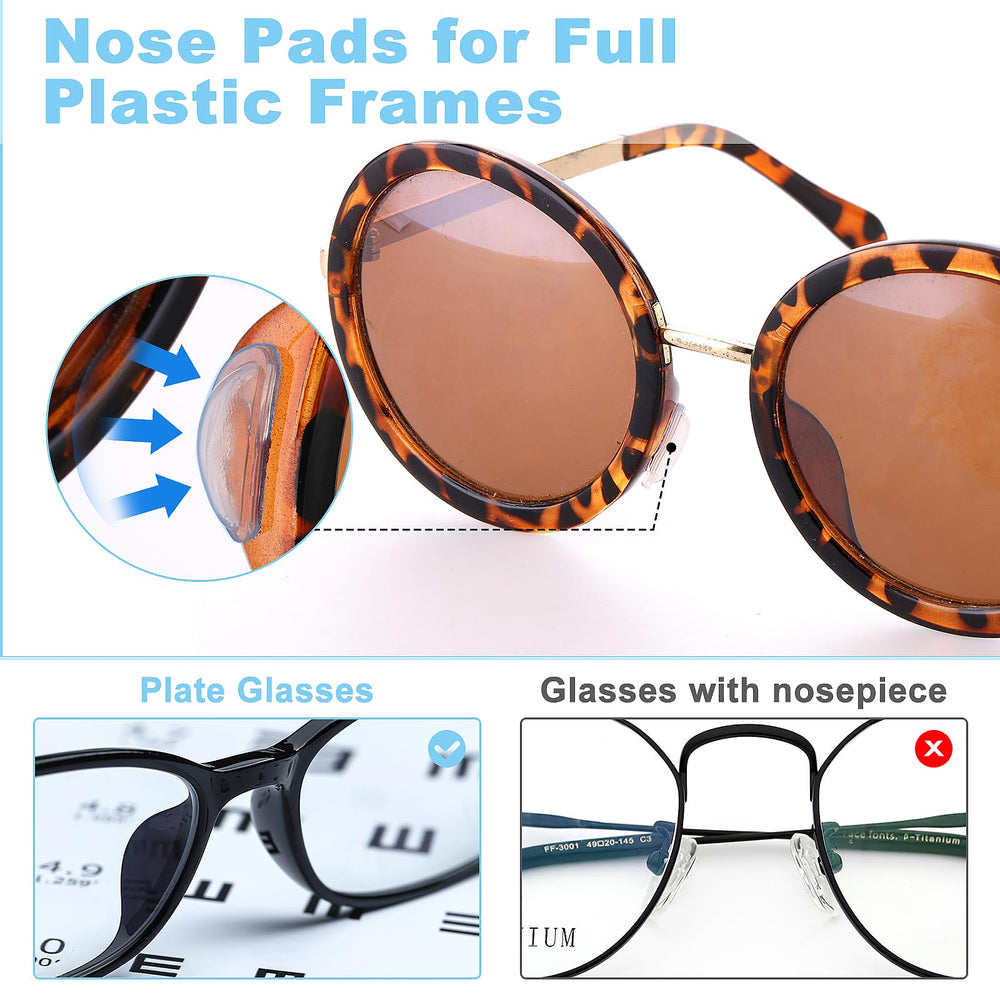 Nose pad with packaging pearlescent bag
