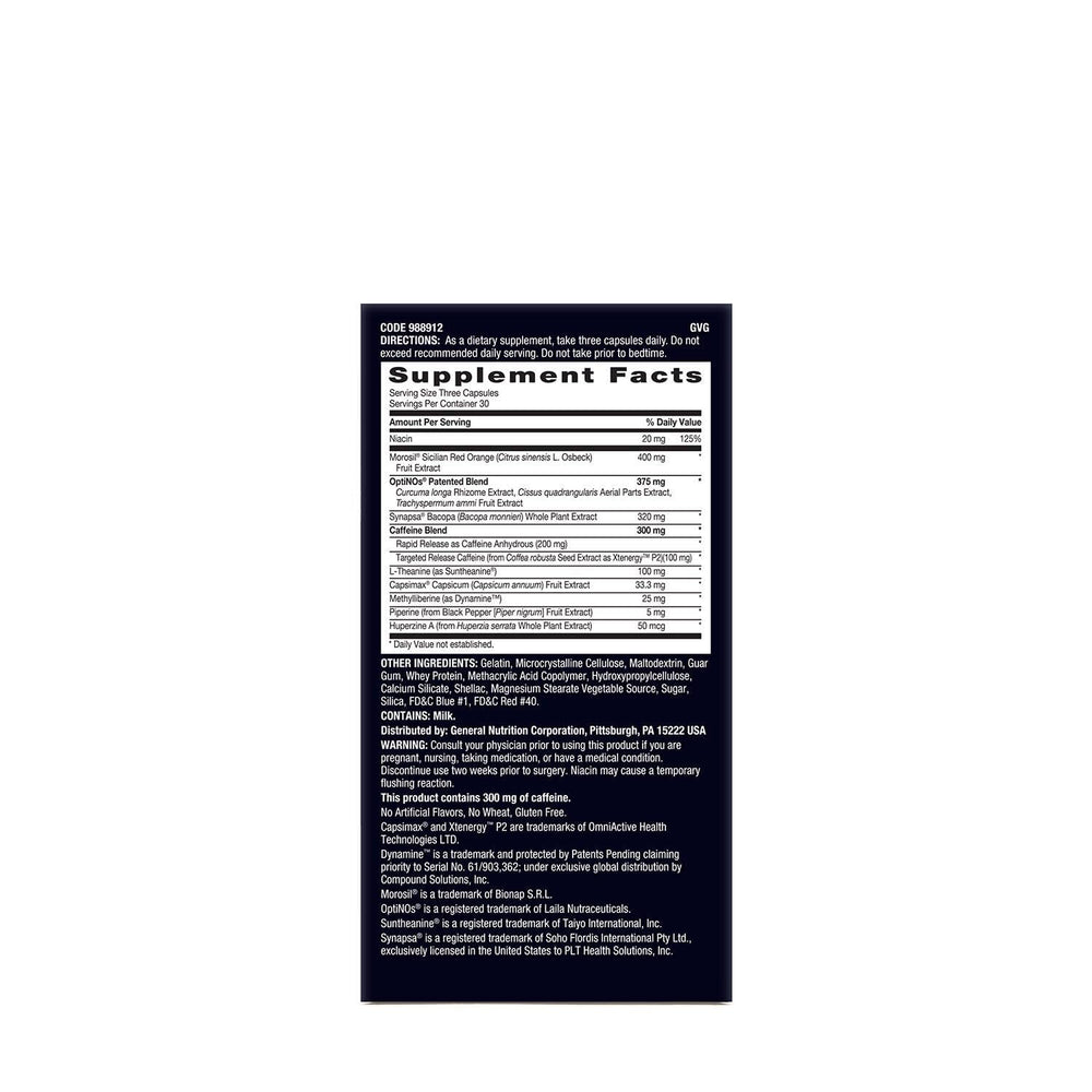 Burn MF bottle label close-up