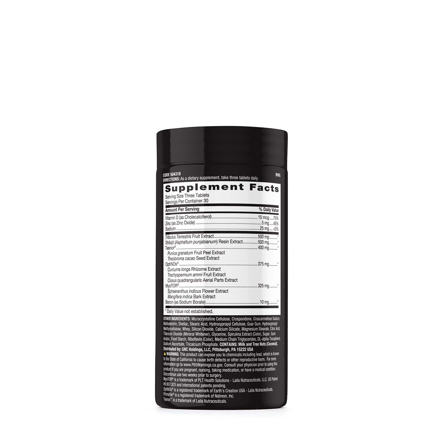Concept image of testosterone support