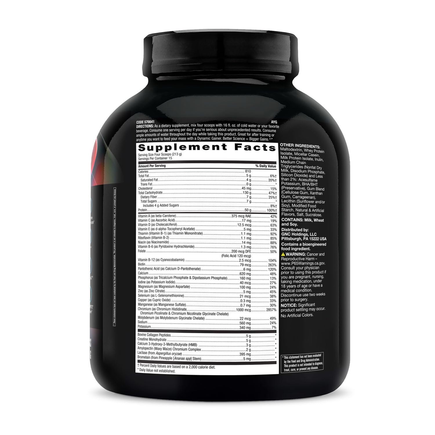 BEYOND RAW Dynamic Gainer Vanilla Cheesecake packshot