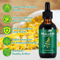 Beyxdu Mullein Leaf Extract bottle - side view