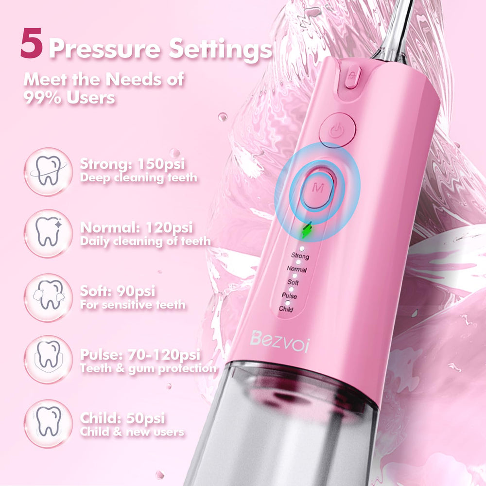 Bezvoi Water Flosser 300ml tank
