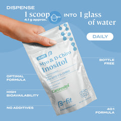 Chirositol 40:1 ratio with Myo-Inositol and D-Chiro Inositol