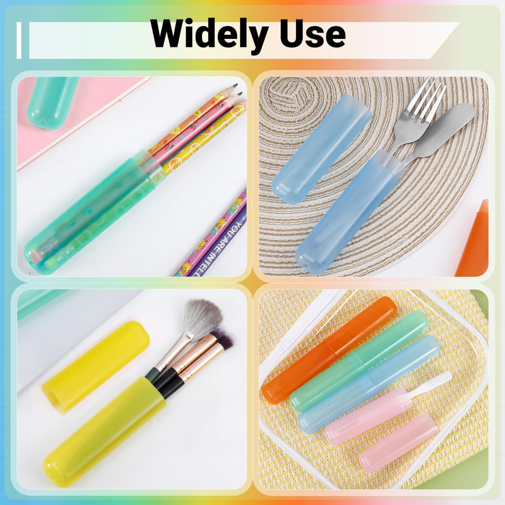 Bgtecho travel toothbrush case orange color