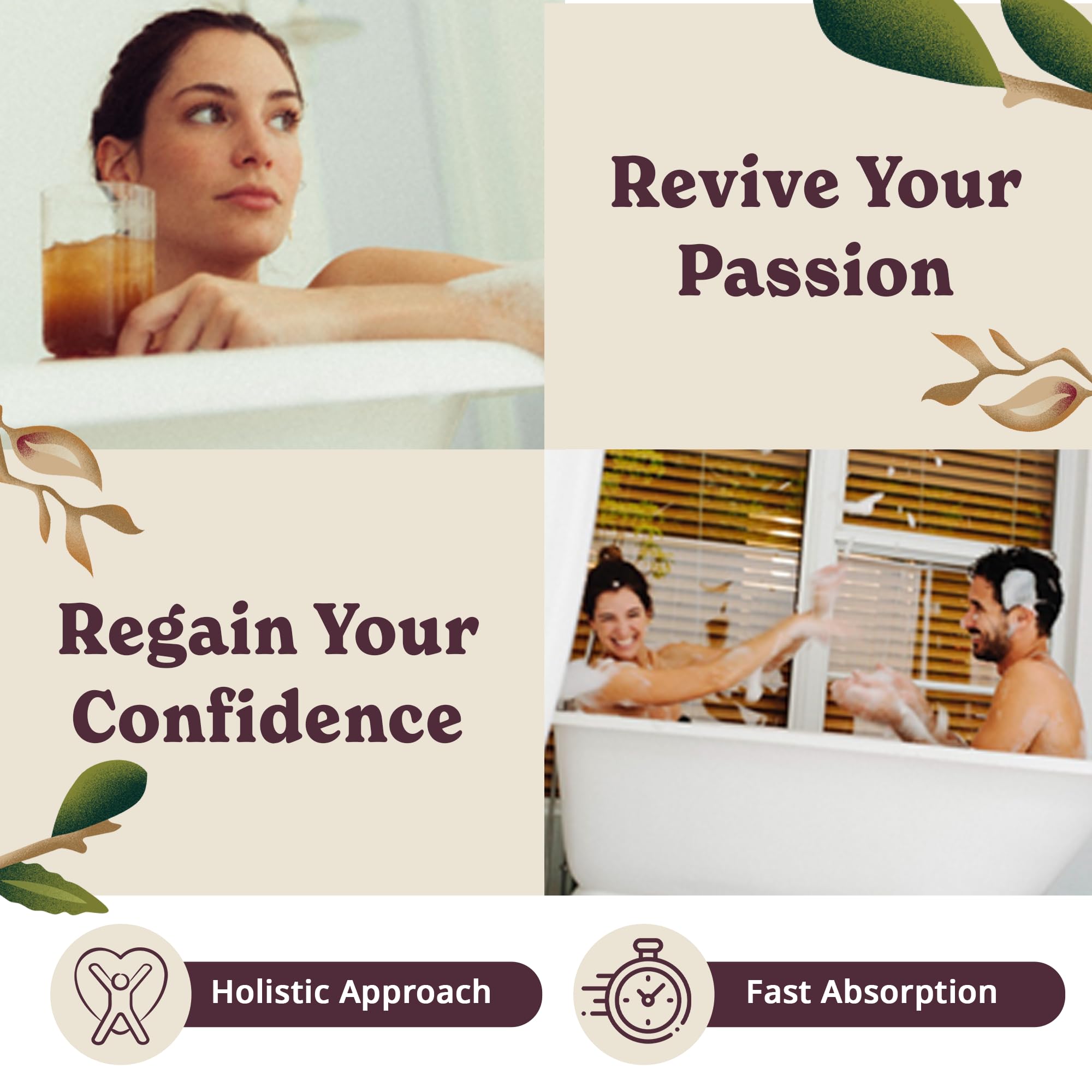 Illustration of women's health and hormone balance with Bido