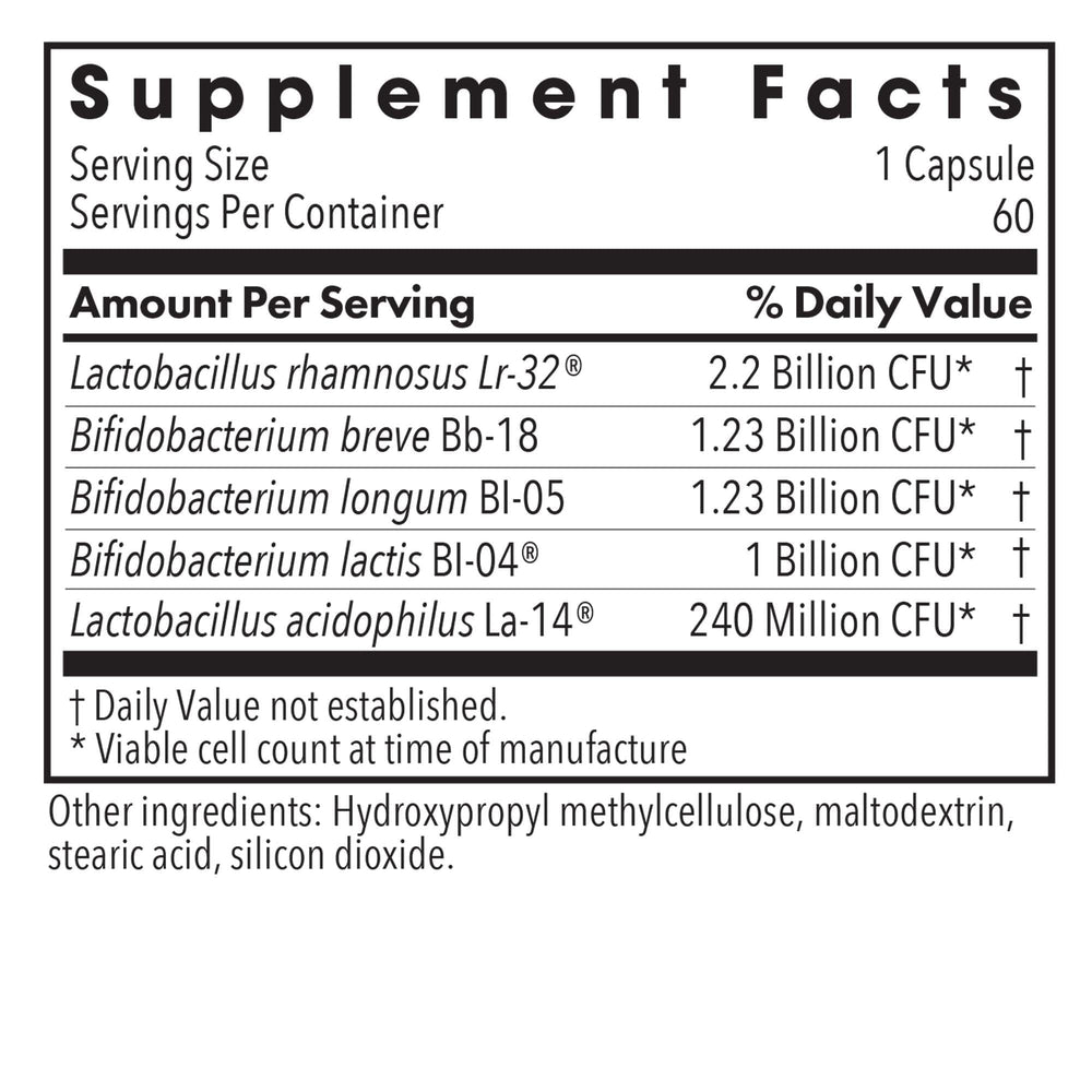 Bifidobacterium strain in probiotic blend