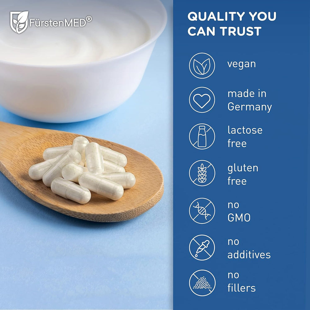 Illustration of probiotic ingredients: Lactobacillus & Bifidobacterium