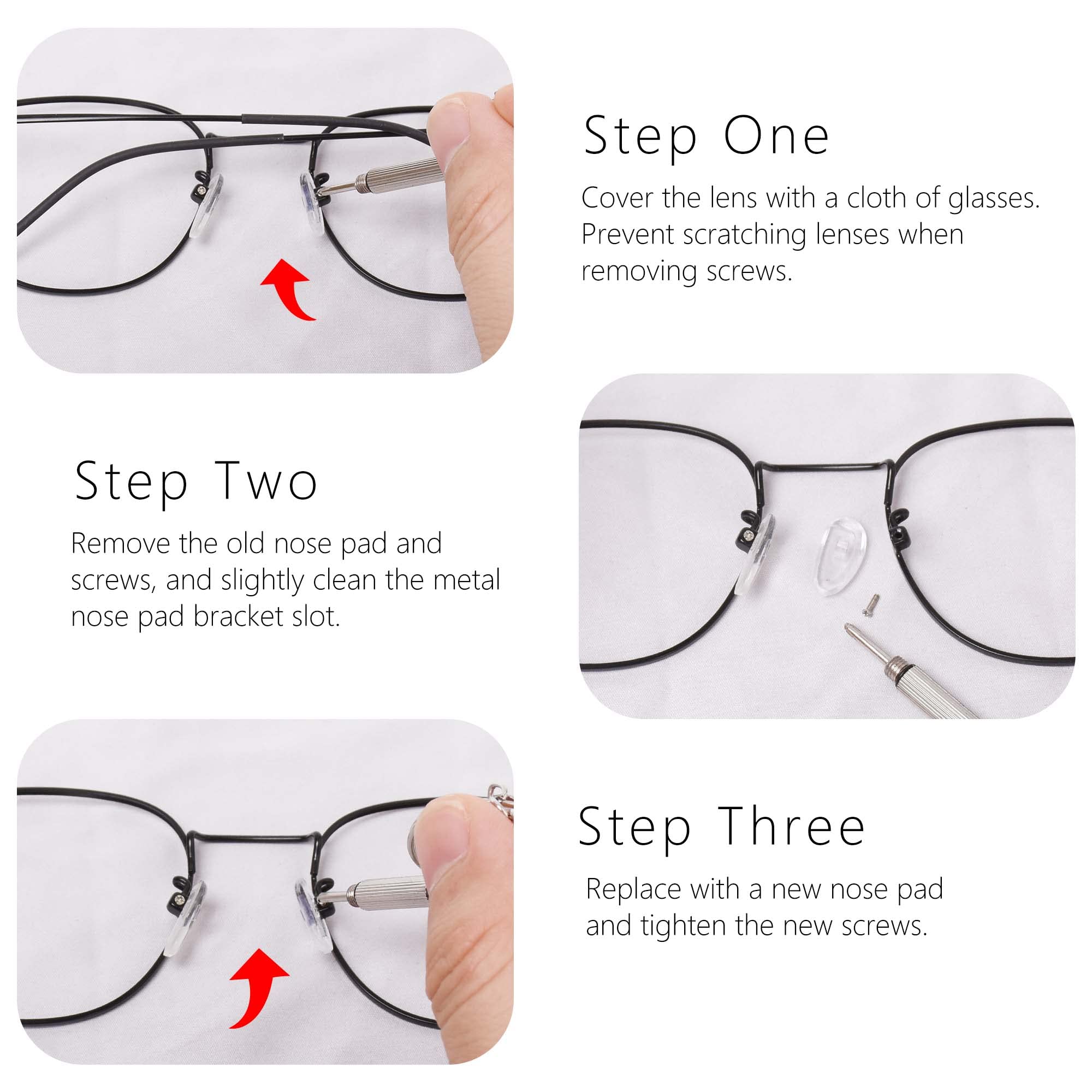 3-in-1 micro screwdriver and screws included