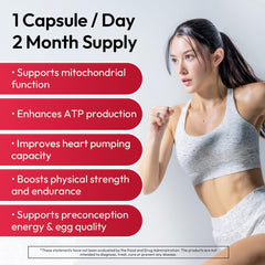 Close-up of CoQ10 ubiquinol cocrystal with PQQ, SOD, and BioPerine