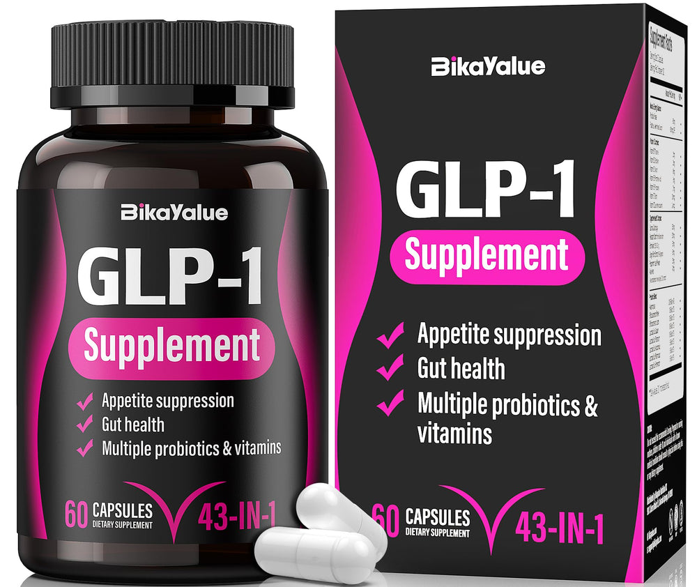 BIKAYALUE GLP-1 Alternative supplement bottle label