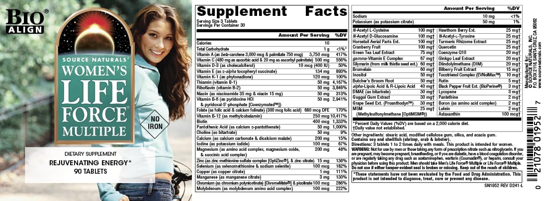 Bio-Aligned Formula designed to support women's health systems