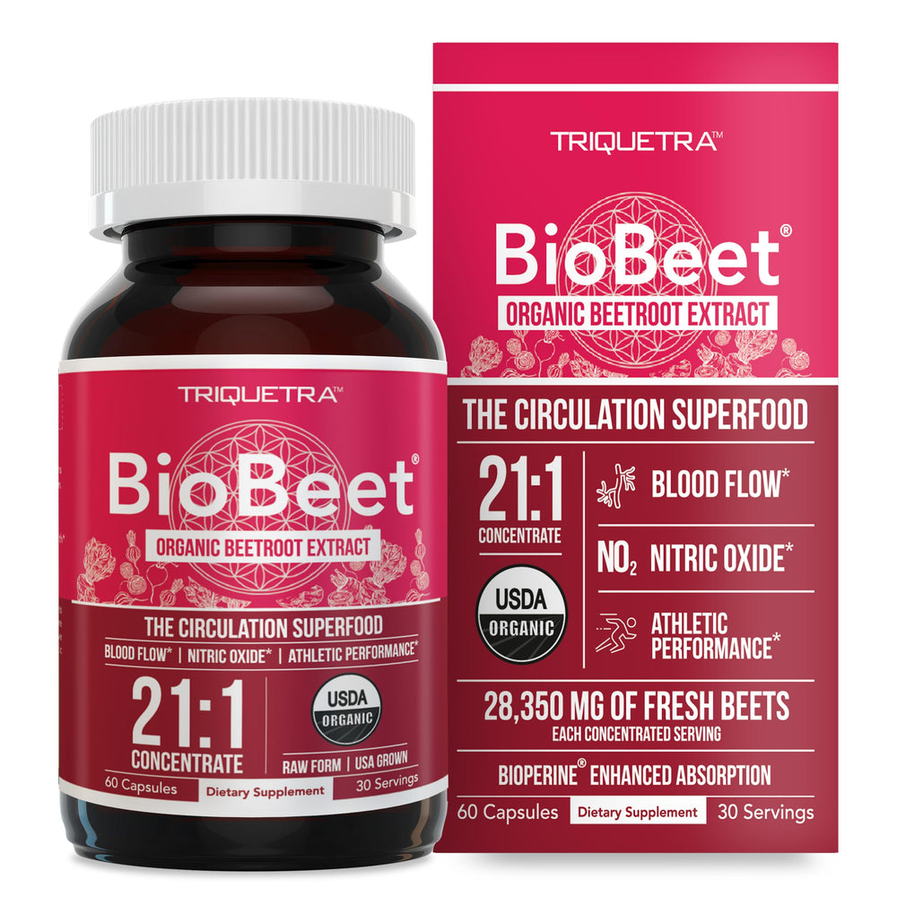 BioBeet Max Strength Beet Root Capsules hero image
