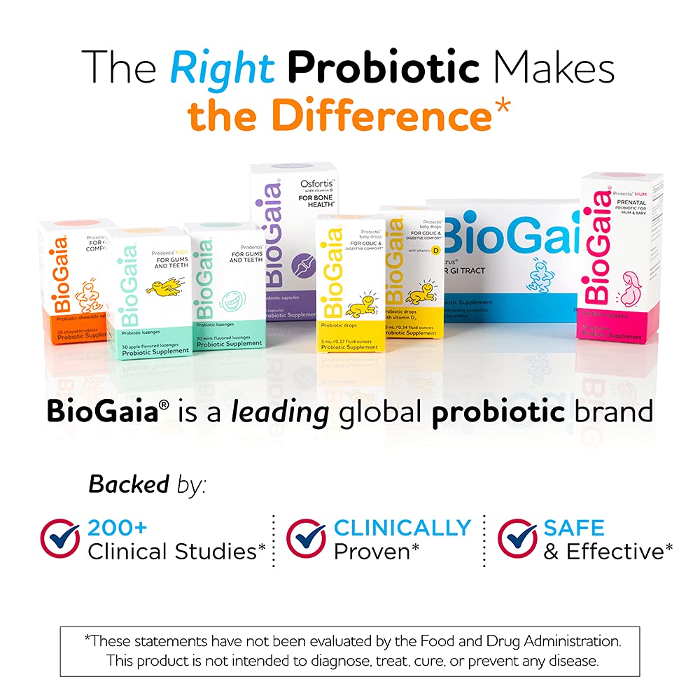 BioGaia Immune Active packaging with Vitamin D label