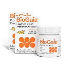 BioGaia Protectis chewable tablets bottle label