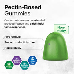 Gummies without artificial colors or flavors