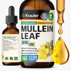 BIO KRAUTER Mullein Leaf Extract bottle front view