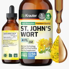 BIO KRAUTER St. John's Wort tincture bottle 4 oz