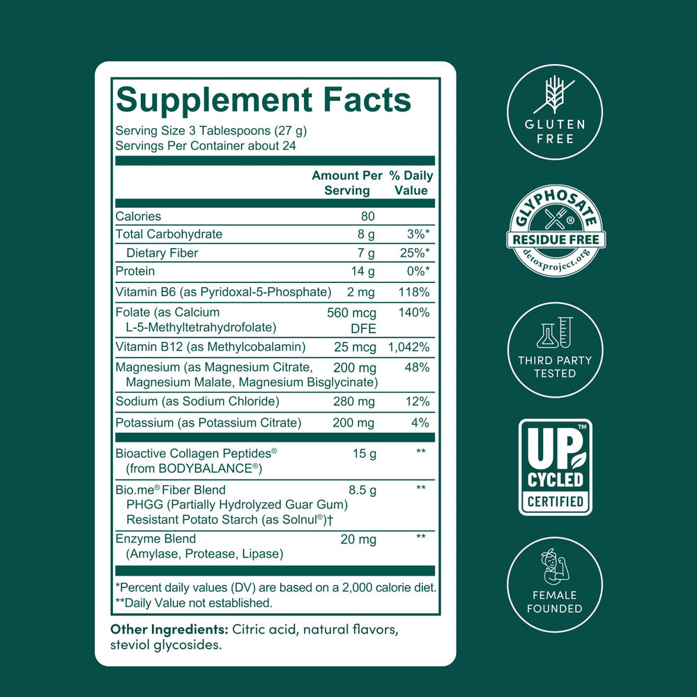 Bio.me GLP-1 Support digestive enzymes aiding nutrient absorption