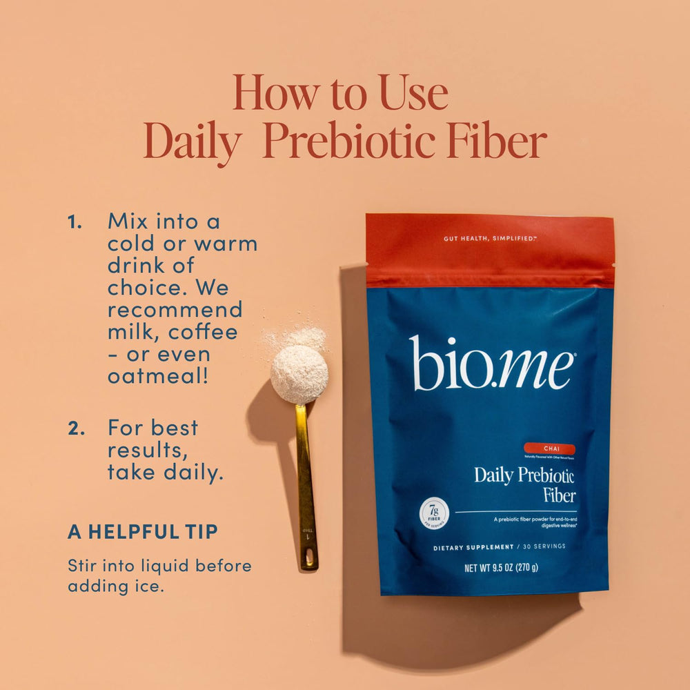 Glyphosate residue-free label on Bio.me packaging