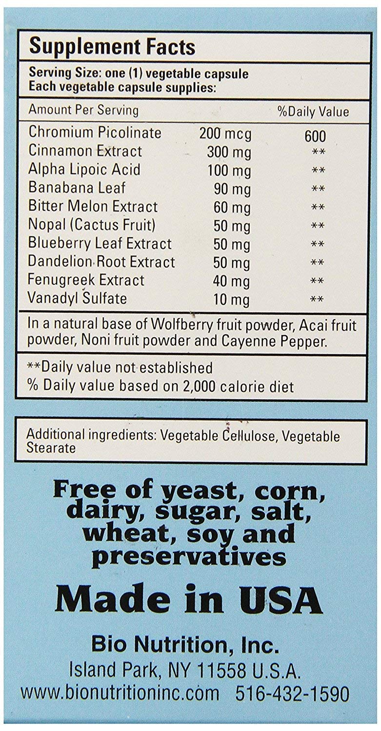 Two bottles of Blood Sugar Wellness with capsules