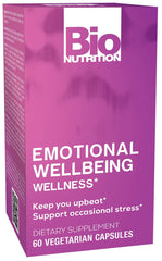 Bio Nutrition Emotional Wellbeing bottle front view