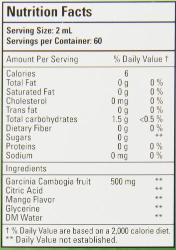 Serving size image for Garcinia Cambogia Liquid