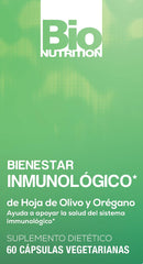 Olive leaf and oregano ingredients used in Immune Wellness