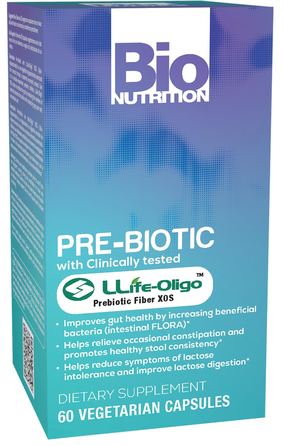 Bio Nutrition Pre-Biotic Life-Oligo XOS 60 capsules hero image