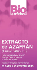 Close-up of saffron Vegi-Caps capsules