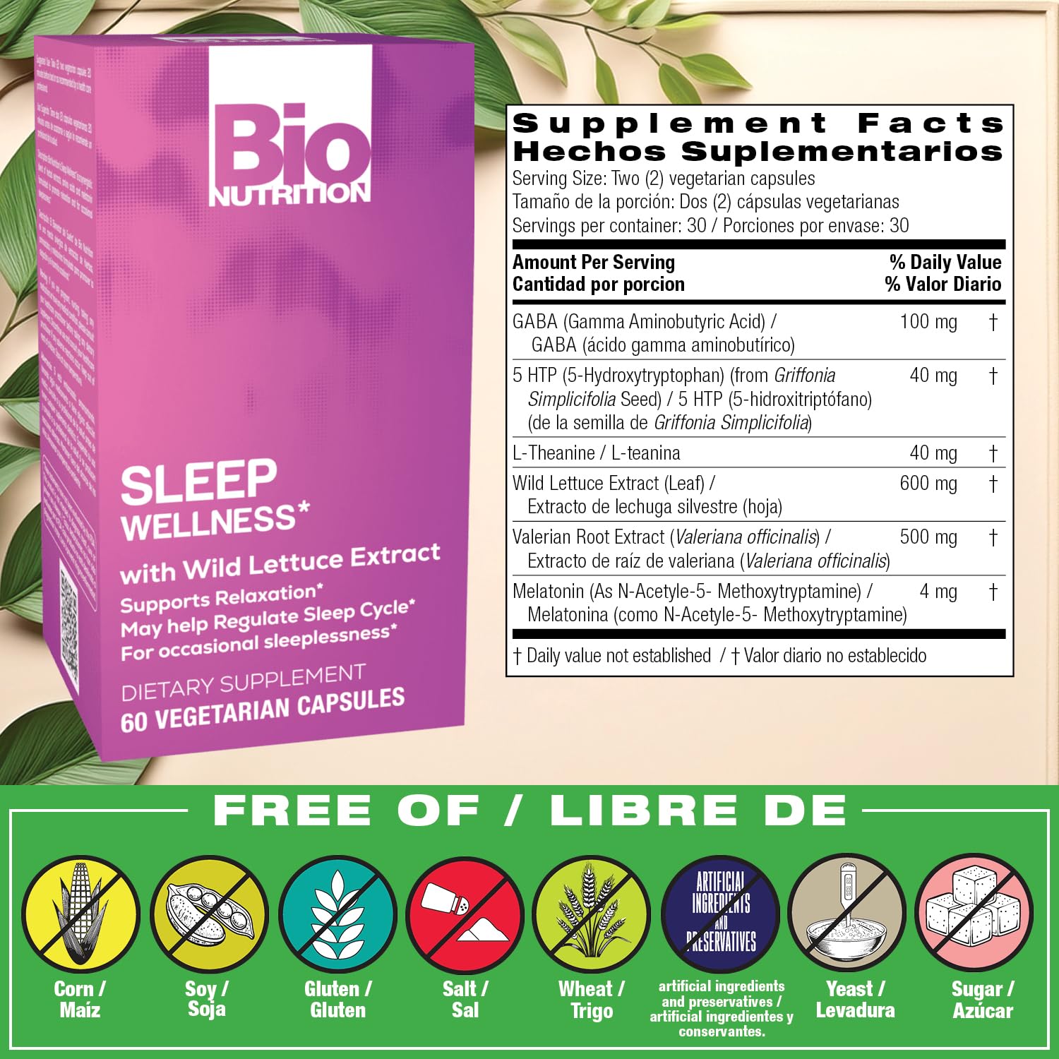 Wild Lettuce Extract capsules