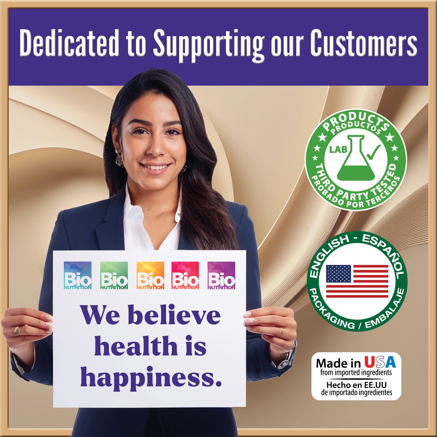 Nutrition facts panel of Sleep Wellness