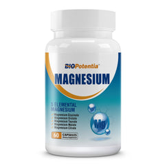 BIO POTENTIA Magnesium Complex bottle with 60 vegan capsules