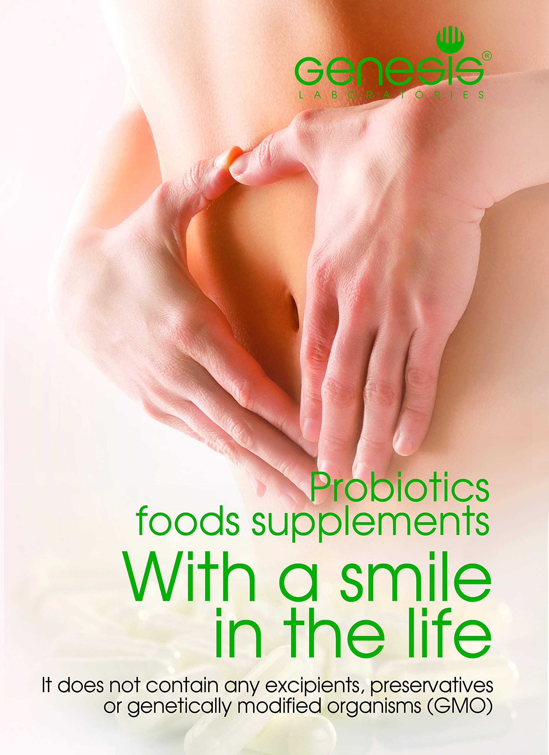 Probiotic capsules providing immune and digestive health benefits