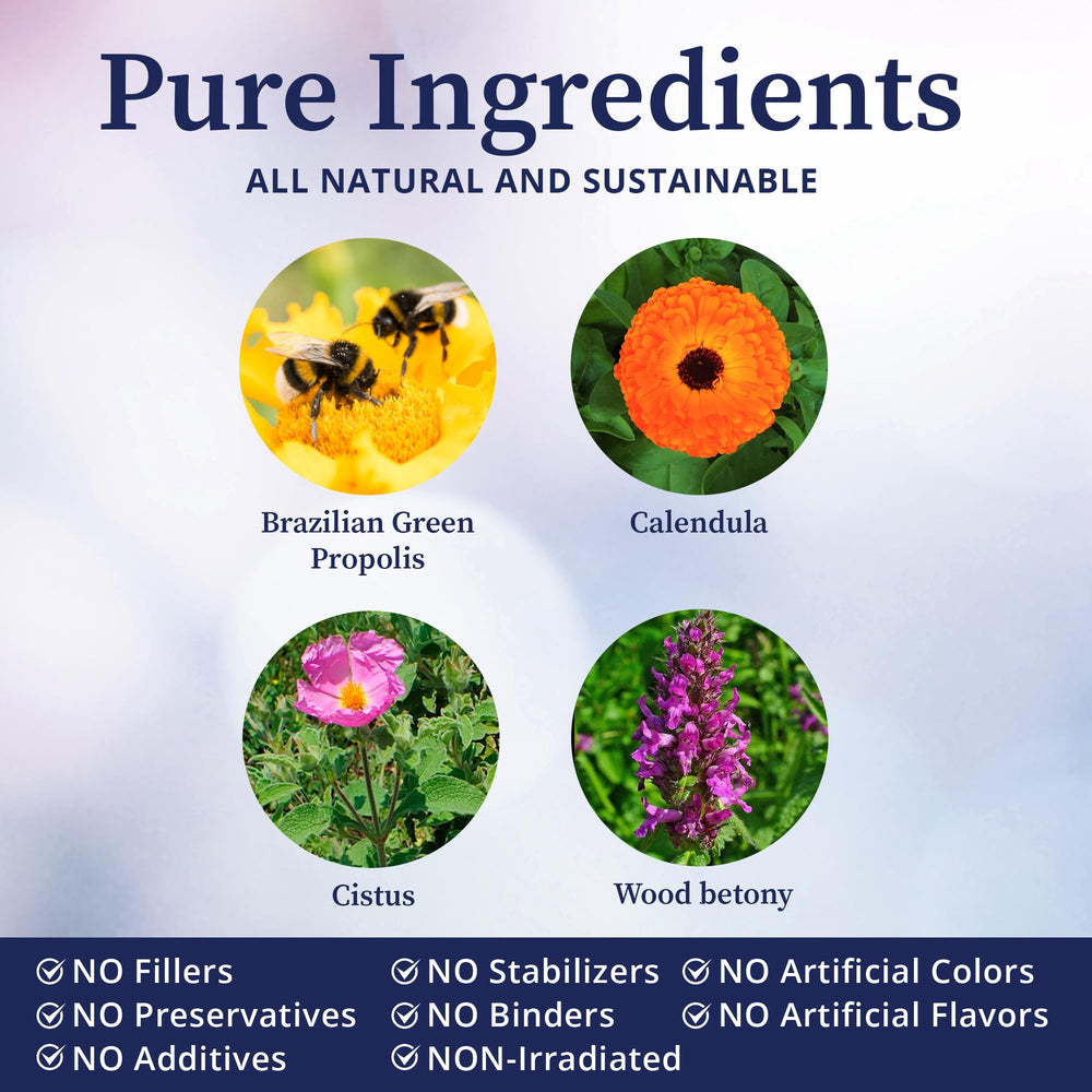 Brazilian Green Propolis extract for BioPure Propolis Throat Spray