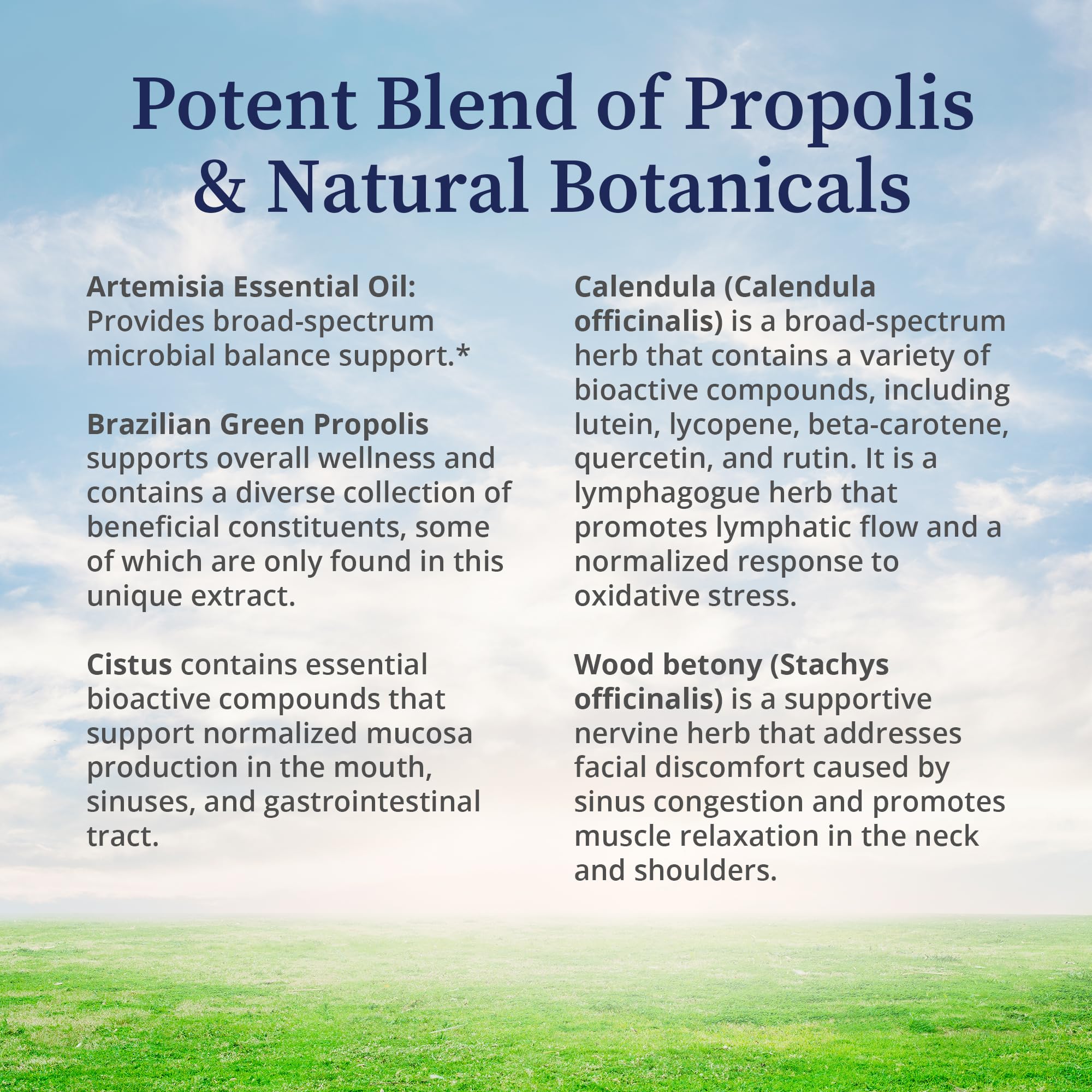 Application of BioPure Propolis Throat Spray in the mouth
