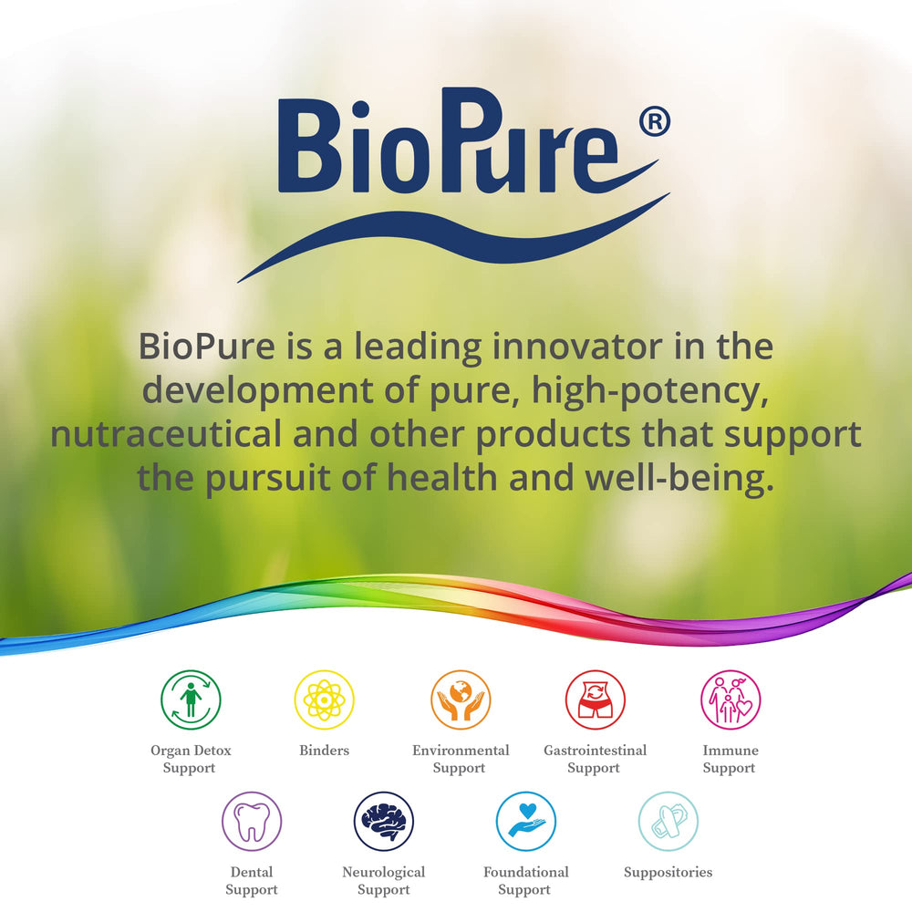 BioPure Vital-9 packaging illustration and branding