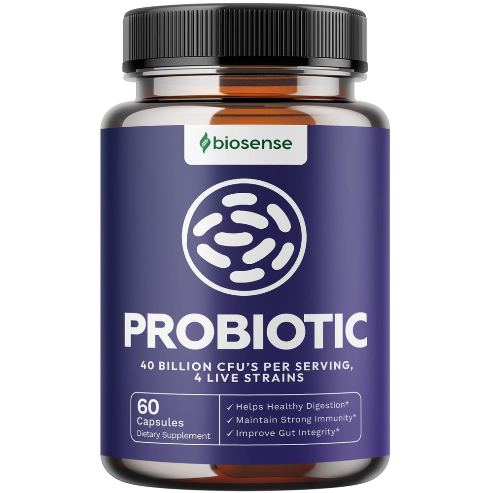 Bio Sense Probiotics bottle with 60 capsules