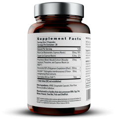 Close-up of NAD Regen ingredients including NAD3 and niacinamide