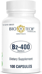 Bio-Tech Pharmacal B2-400 100 capsules bottle