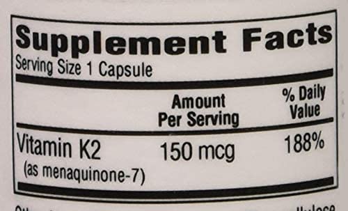 Product label showing dosage and directions