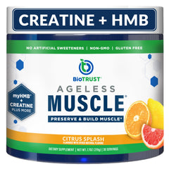 BioTRUST Ageless Muscle Builder Citrus Splash label