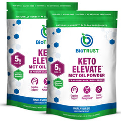 BioTrust Keto Elevate C8 MCT Oil Powder container