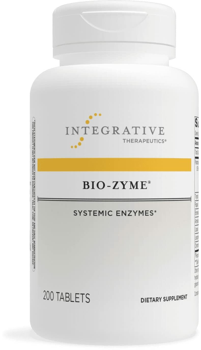 Bio-Zyme Pancreatic Enzyme Complex bottle – 200 tablets (100 servings)