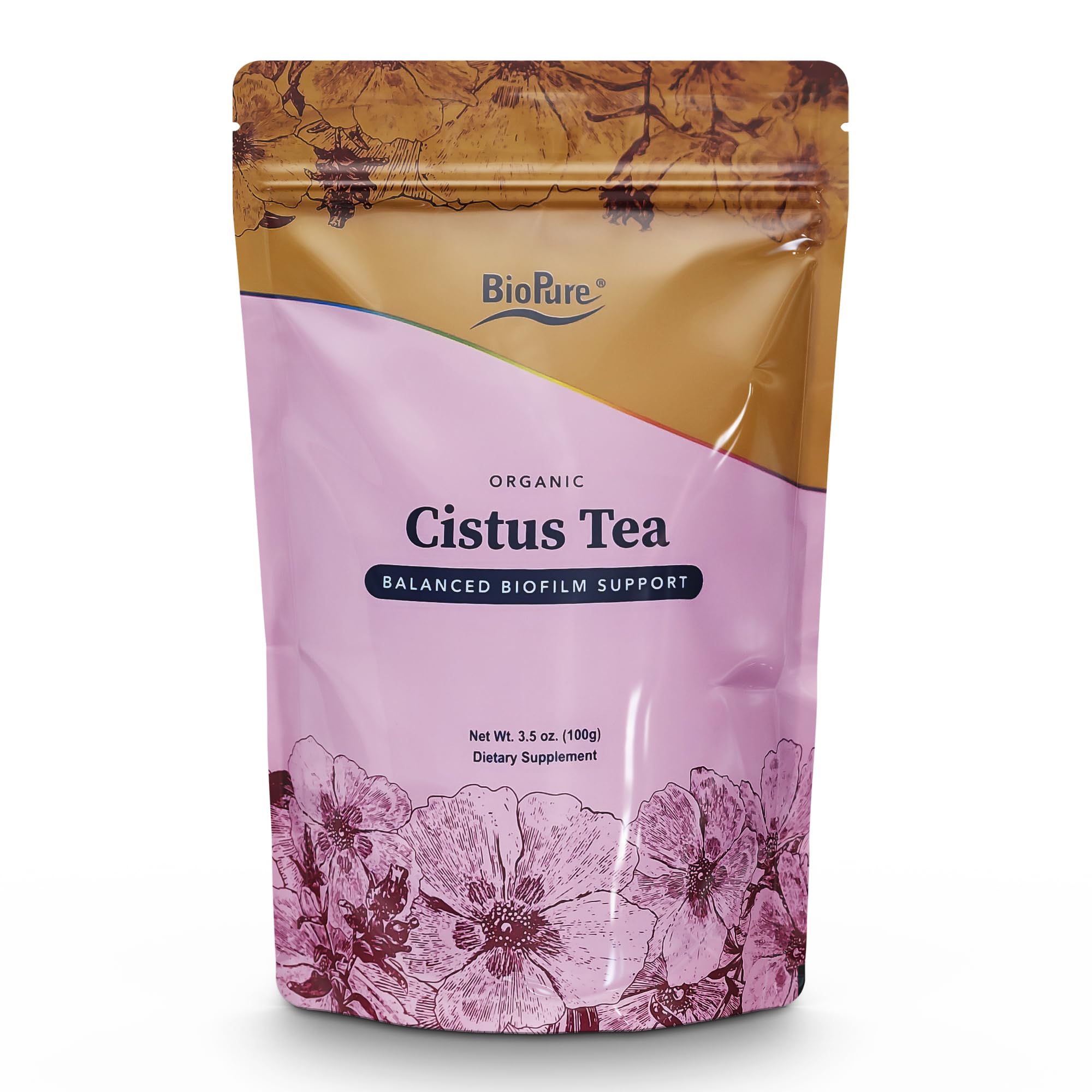 BioPure Cistus Loose Tea packaging