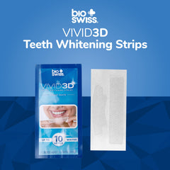 Opened blue box showing whitening strips