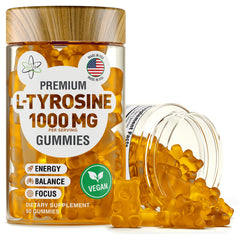 BioVit L Tyrosine Gummies bottle front