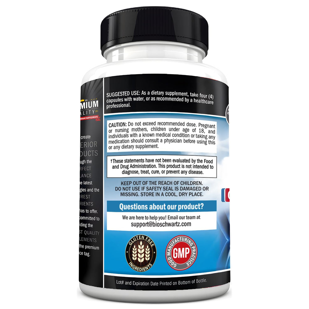 BioSchwartz brand 3rd party tested bone health supplement