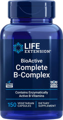 Life Extension BioActive Complete B-Complex bottle and capsules