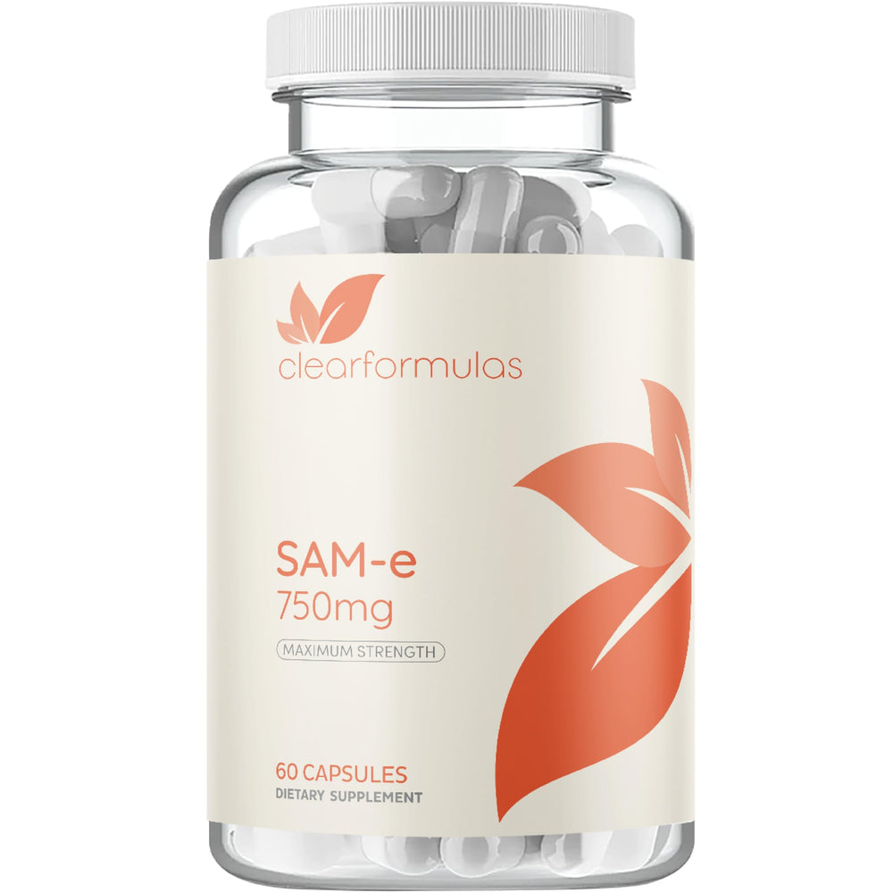 Bioactive SAM-e 750mg bottle - front view